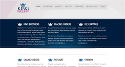 Desktop Screenshot of kingbros.co.uk